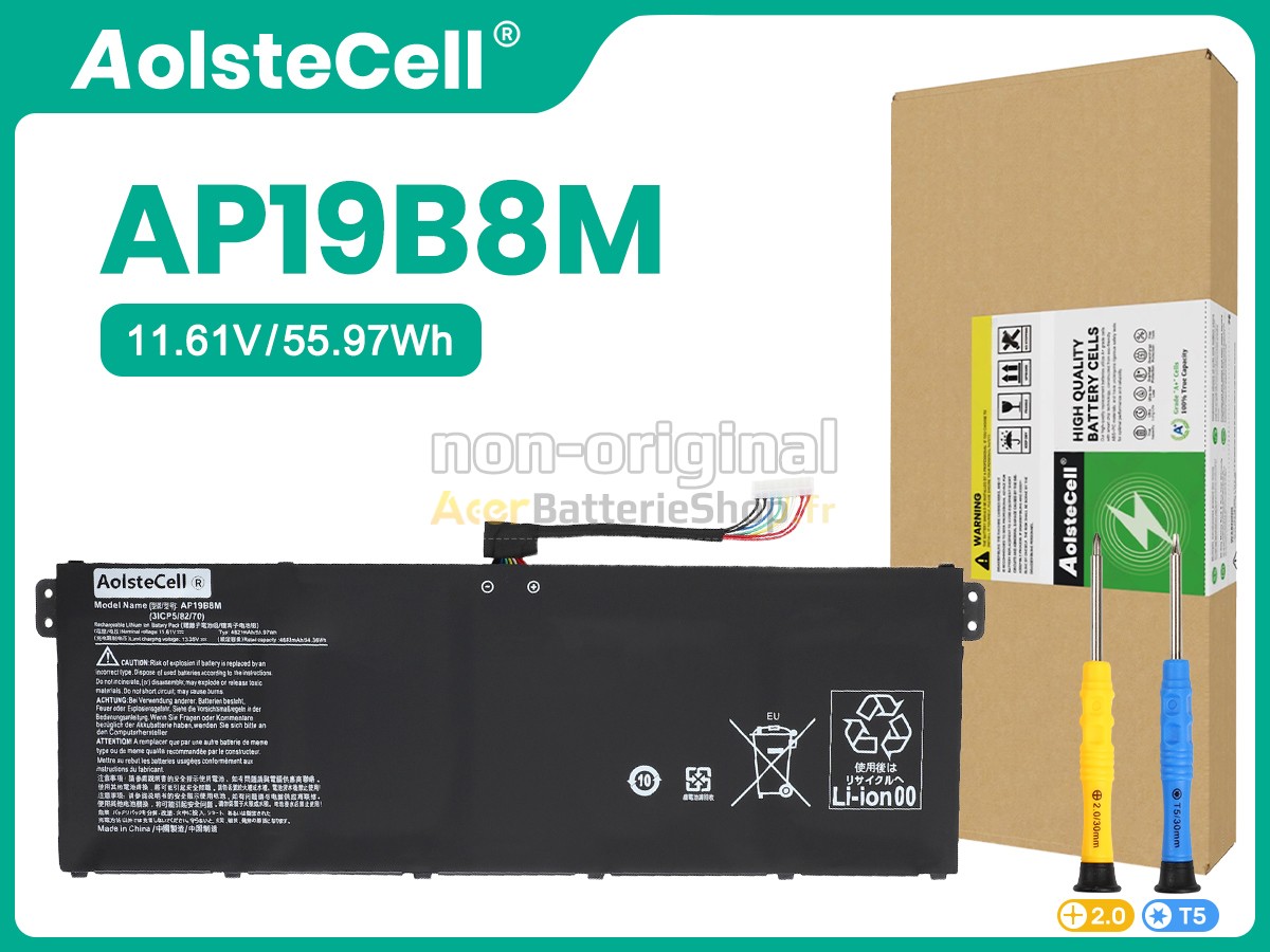 Batterie de haute performance pour Acer Aspire 3 A315-44P-R636